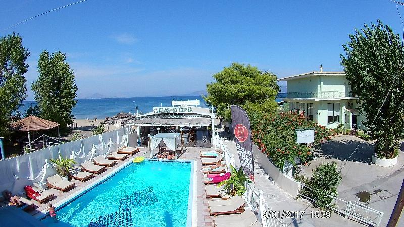 Apartmán Cavo D' Oro Complex Kávos Exteriér fotografie